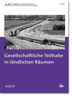cover image of Gesellschaftliche Teilhabe in ländlichen Räumen